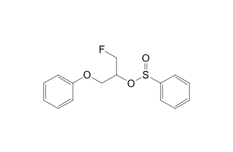 2-Fluoro-1-(phenoxymethyl)ethyl benzenesulfinate