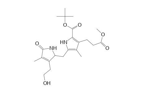RAC-9-(TERT.-BUTOXYCARBONYL)-4,5-DIHYDRO-3-(2-HYDROXYETHYL)-8-[2-(METHOXYCARBONYL)-ETHYL]-2,7-DIMETHYL-DIPYRRIN-1(10H)-ONE
