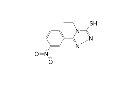 4H-1,2,4-triazole-3-thiol, 4-ethyl-5-(3-nitrophenyl)-