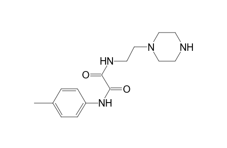 N~1~-(4-methylphenyl)-N~2~-[2-(1-piperazinyl)ethyl]ethanediamide