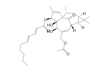 3-O-(2'E,4'E-decadienoyl)-20-O-acetylingenol