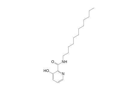 3-Hydroxypyridine-2-carboxamide, N-dodecyl-