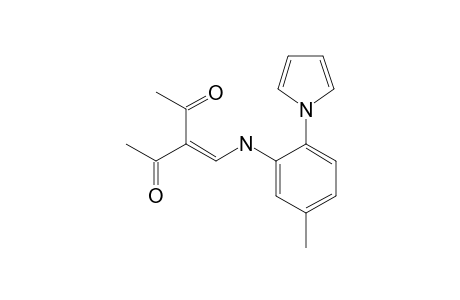 3-{[6-(pyrrol-1-yl)-m-toluidino]methylene}-2,4-pentanedione