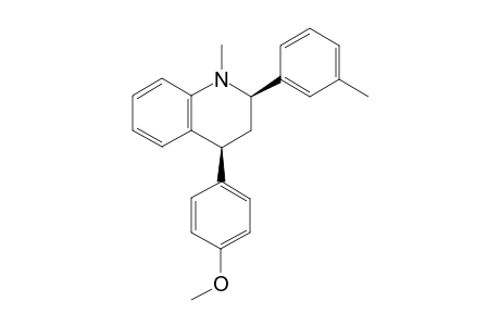 (2R,4S)-4-(4-methoxyphenyl)-1-methyl-2-(m-tolyl)-1,2,3,4-tetrahydroquinoline