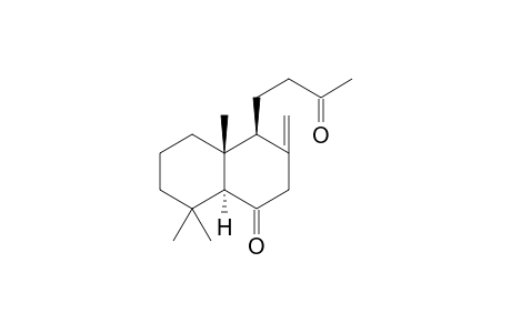 (+)-(4S,4aR,8aS)-4a,8,8-Trimethyl-3-methylene-4-(3-oxobutyl)octahydro-1(2H)-naphthalenone