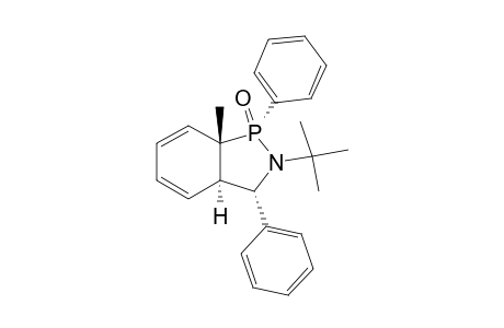 (1RS,3SR,3ARS,7ASR)-2,3,3A,7-TETRAHYDRO-2-(TERT.-BUTYL)-7A-METHYL-1,3-DIPHENYLBENZO-[C]-[1,2]-AZAPHOSPHOLE-1-OXIDE