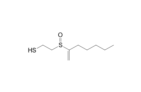 2-(1-Amylvinylsulfinyl)ethanethiol