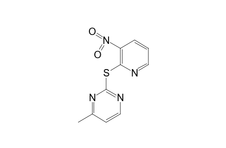 4-methyl-2-[(3-nitro-2-pyridyl)thio]pyrimidine