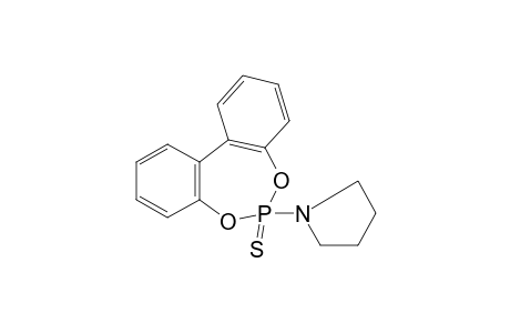 6-(1-Pyrrolidinyl)-dibenzo(D,F)(1,3,2)dioxaphosphepin 6-sulfide