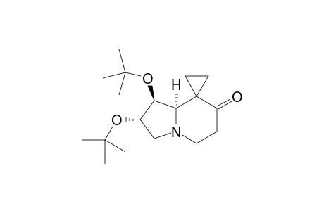 (SYN)-(1'S,2'S,8A*S)-1',2'-DI-TERT.-BUTOXY-7'-OXOHEXAHYDROSPIRO-[CYCLOPROPANE-1-8'(5'H)-INDOLIZINE]