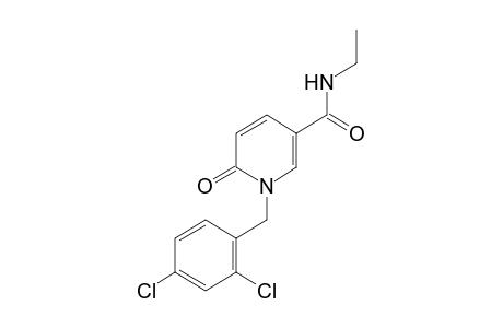 1-(2,4-DICHLOROBENZYL)-1,6-DIHYDRO-N-ETHYL-6-OXONICOTINAMIDE