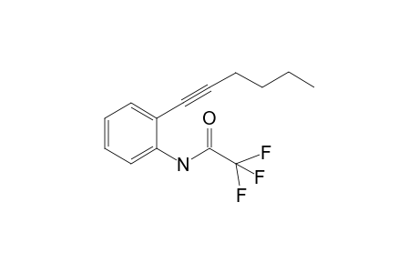 2-(Hex-1-ynyl)trifluoroacetanilide