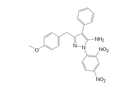 5-amino-1-(2,4-dinitrophenyl)-3-p-methoxybenzyl-4-phenylpyrazole