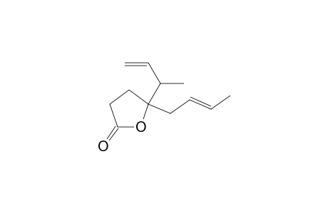5-[(E)-but-2-enyl]-5-(1-methylallyl)tetrahydrofuran-2-one