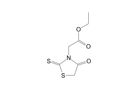 3-rhodanineacetic acid, ethyl ester