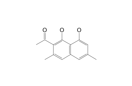 2-Acetyl-1,8-dihydroxy-3,6-dimethylnaphthalene