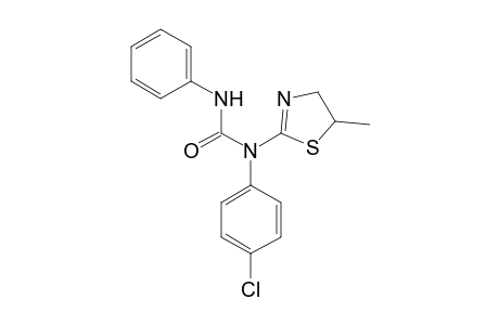 N-(4-Chlorophenyl)-N-(5-methyl-4,5-dihydro-1,3-thiazol-2-yl)-N'-phenylurea