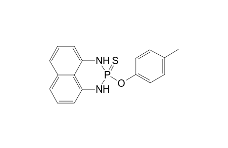 2-(4-Methylphenyloxy)-2,3-dihydro-1H-naphtho[1,8-de]-1,3,2-diazaphosphorine 2-thioxide