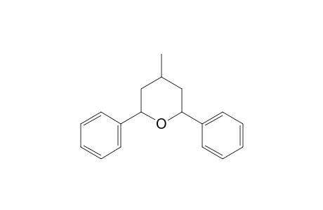 2H-Pyran, tetrahydro-4-methyl-2,6-diphenyl-