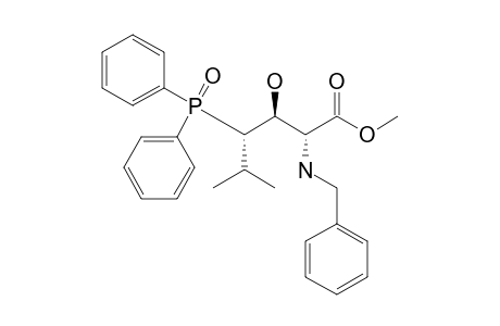 (2R,3S,4S)-2-(benzylamino)-4-diphenylphosphoryl-3-hydroxy-5-methyl-hexanoic acid methyl ester