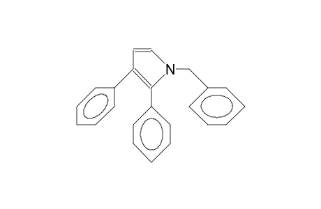 1-Benzyl-2,3-diphenyl-pyrrol