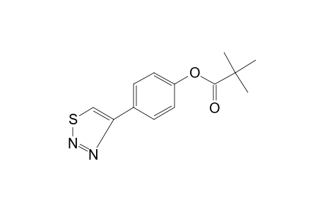 p-(1,2,3-thiadiazol-4-yl)phenol, pivalate