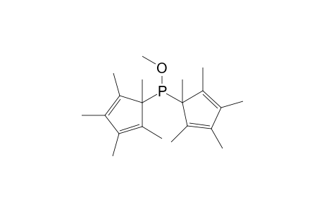 Methoxybis(1,2,3,4,5-pentamethyl-2,4-cyclopentadien-1-yl)-phosphane