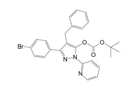 tert-Butyl 1-(2-Pyridinyl)-3-(4-bromophenyl)-4-benzyl-5-pyrazolyl Carbonate