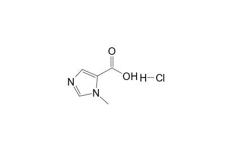 1-Methylimidazole-5-carboxylic acid, hydrochloride