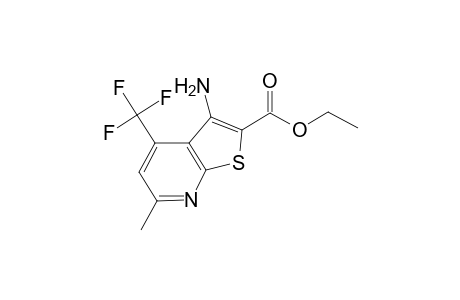 3-Amino-6-methyl-4-trifluoromethyl-thieno[2,3-b]pyridine-2-carboxylic acid ethyl ester