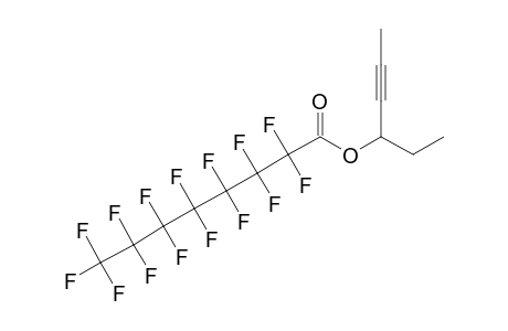 Pentadecafluorooctanoic acid, hex-4-yn-3-yl ester