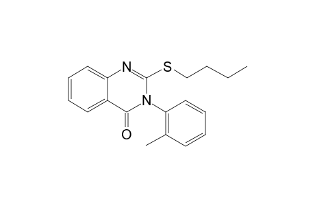 2-(butylsulfanyl)-3-(2-methylphenyl)-4(3H)-quinazolinone