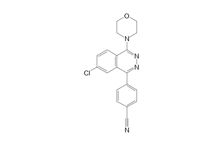 4-(7-Chloro-4-morpholinophthalazin-1-yl)benzonitrile