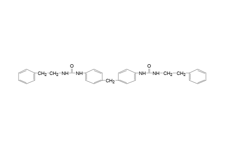 1,1'-(methylenedi-p-phenylene)bis[3-phenethylurea]