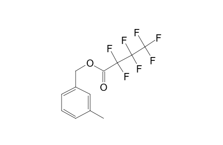 3-Methylbenzyl alcohol, heptafluorobutyrate