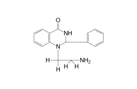 1-(2-aminoethyl)-2,3-dihydro-2-phenyl-4(1H)-quinazolinone