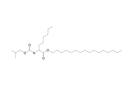 2-Aminocaprylic acid, N-isobutoxycarbonyl-, hexadecyl ester