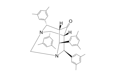 4,8,9,10-TETRA-(3,5-DIMETHYLPHENYL)-1,3-DIAZAADAMANTAN-6-ONE