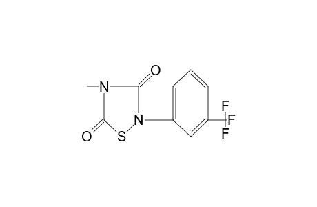 4-METHYL-2-(alpha,alpha,alpha-TRIFLUORO-m-TOLYL)-1,2,4-THIADIAZOLIDINE-3,5-DIONE