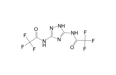 2,2,2-trifluoro-N-[3-[(2,2,2-trifluoro-1-oxoethyl)amino]-1H-1,2,4-triazol-5-yl]acetamide