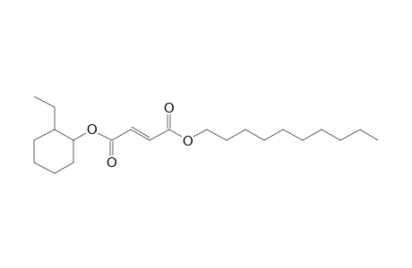 Fumaric acid, decyl 2-ethylcyclohexyl ester