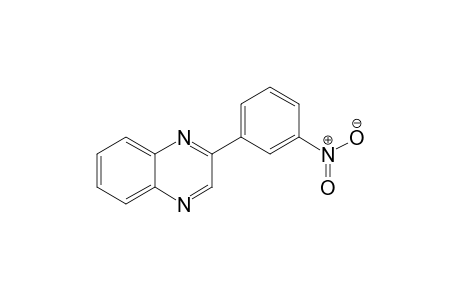 alpha-(m-nitrophenyl)quinoxaline