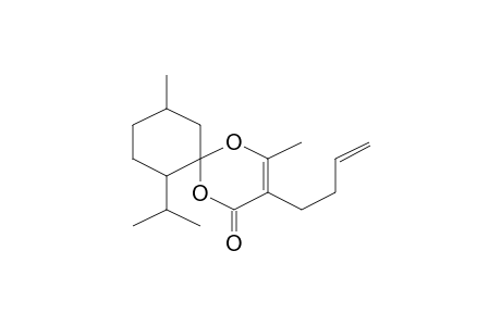 1,5-Dioxaspiro[5.5]undec-3-en-2-on, 3-(3-butenyl)-7-isopropyl-4,10-dimethyl-