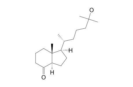 DE-A,B-25-HYDROXY-CHOLESTAN-8-ONE