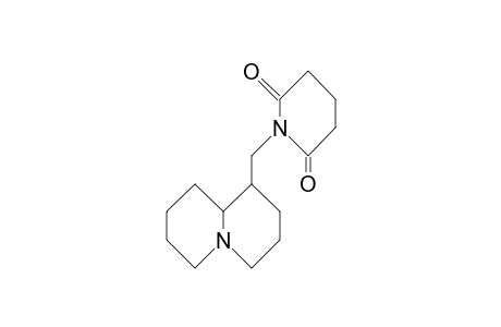 2,6-Piperidinedione, 1-[(octahydro-2H-quinolizin-1-yl)methyl]-, (1R-cis)-