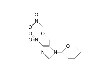 2-Nitro-1-(4-nitro-1-(tetrahydropyrane-2-yl)-imidazole-5-yl)-ethanole