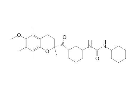 3-O-[(R)-3',4'-Dihydro-6'-methoxy-2',5',7',8'-tetramethyl-2H-[1]benzopyran-2'-ylcarbonyl]-1,3-dicyclohexyl-urea