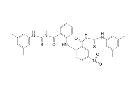 2-thio-1-{o-{2-{[2-thio-3-(3,5-xylyl)ureido]carbonyl}-4-nitroanilino}benzoyl}-3-(3,5-xylyl)urea