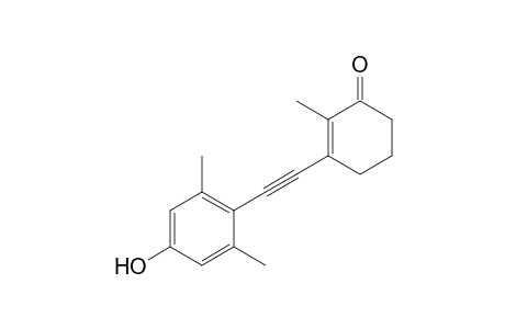 3-(2,6-dimethyl-4-hydroxyphenylethynyl)-2-methylcyclohex-2-enone