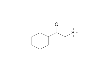 1-Cyclohexyl-2-(trimethylsilyl)ethanone